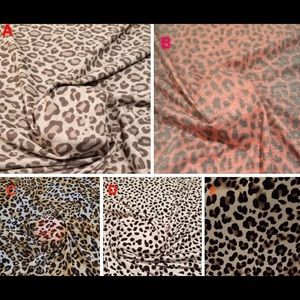 Leopard prints fabric